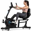 BAKAJI Cyclette Magnetica da Casa con Sedile Regolabile Ergonomico, Bici Fitness per Allenamenti Cardio, Bicicletta per Palestra Sport di Resistenza con Schermo LCD e Controllo Frequenza Cardiaca