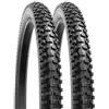 YUNSCM 24 pollici Montagna bicicletta pneumatici 24x2.30/56-507 and 24 pollici bicicletta camera d'aria Schrader Valve Compatible with 24x2.25 24x2.3 24x2.35 (Y-900)