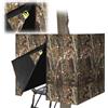 HZCGJMY Treestand - Tenda da caccia con supporto per albero da caccia, 259 x 94 cm, tenda mimetica per finestre, tenda da terra mimetica con cerniera e tasca, per caccia all'aperto di cervi e tacchino