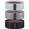 LATH.PIN Bande Elastiche di Resistenza Elastici Fitness Fascia Banda di Lattice Naturale per Esercizi Glutei, Yoga, Pilates, Palestra