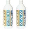 Klovoo Kit Te - Lavaggio e Pulizia Gelcoat, Vetroresina - Sporco, aloni,ruggine - per Barca, Gommone, Nautica, Vetroresina, Gelcoat(Lavaggio Frequente)