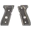 BERETTA GUANCETTE Made in Italy in Legno Multistrato con Zigrinatura e Scudetto Versione Billenium. Perfetta per la Versione Inox e per Pistole Serie 92/96/98. Viti Non Inlcuse