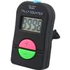 Parliky Contatore a LED con Suono, Contatore Manuale Incrementale/decrementale, Dispositivo Elettronico per Conteggio alla Rovescia, Compatto per attività e Quotidiane