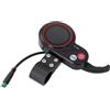 Shophubio Schermo LCD da cruscotto a 5 pin per scooter elettrici Kugoo, TF-100, regolatore di velocità di ricambio con lettura digitale, compatibile con Kugoo