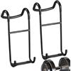 Générique Barbell Attachment for Dumbbells, Dumbbell Rack Attachments, 225lbs Capacity Spotter Hanger, Best Dumbbell Spotter Hooks Heavy-Duty Barbell Attachment for Shoulder Press Workouts
