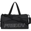 FREDDY - Borsone Palestra Donna e Uomo in Nylon con Tasca Esterna e Tracolla Regolabile - Borsoni Sportivi, 30L, 52,5x28x20,5 cm
