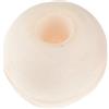 Aymzbd Palla Galleggiante per Segnalazione Marina, Boe per Imbarcazioni Diametro di 10 Cm, Realizzata in PVC per Nuoto, Pesca, Piscina, Kayak, Molo, Parco Diverti, Bianco