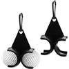 Osmond Portapalline da Golf con Clip Portatee da Golf per Sacca Portatee per Sacca da Golf Unico per I Golfisti
