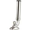 PIMAR marine equipment Pimar PORTACANNA Acciaio Inox aisi 316 con Base di Fissaggio ORIENTABILE PORTACANNE - Viti A Scomparsa