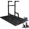 GORNATION Stazione per Dip per Calisthenics e Palestra, Fitness Dip Station, Barre Dip Regolabili per Dips, L-sit, Tricipiti e Addominali, Barre Parallele, (Indoor, Dip Station)