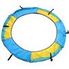 kowaku Copertura a Molla per Trampolino Imbottitura per Trampolino Imbottitura per Telaio Rotondo, Copertura per Bordo Trampolino in Tessuto Oxford, Giallo
