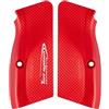 Toni system Guancette X3D Lunghe - Fusto Small per Tanfoglio (Design precedente) (Rosso)