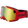 ATOMIC Savor M Stereo Goggle Unisex Adulto, Rosso/Blue, Taglia Unica