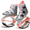 JCWGLY Stivali Rimbalzanti Scarpe da Salto Fitness di Rimbalzo con Molla 4T, Suola Antiscivolo, Scarpe da Rimbalzo A Canguro Antigravità per Allenamenti in Palestra A Casa A Basso Impatto(EU 36-38)