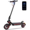 HeyScooter W8 500W Monopattino Elettrico Fuoristrada Con Frecce, 10Ah Batteria, Quattro velocità 6/10/15/25km/h, 45-50 Km Autonomia, 2 Sistemi Di Frenata, Controllo App,Pieghevole, Carico 120Kg