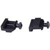 wentao Adattatore per Fucile su rotaia da Caccia Adattatore da Coda di Rondine tessitore da 20 mm a 11 mm a Picatinny