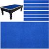 FUYAO Kit di ricambio in feltro per tavolo da biliardo, 2,1 m/2,4 m/2,7 m/3,4 m, per giochi sportivi al chiuso, copertura in tessuto resistente con 6 panni per la parte inferiore, per una varietà di