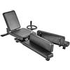 Bad Company Divaricatore Fitness I Attrezzo Completo per l'Allenamento delle Gambe I Dispositivo Mobile su Ruote per Esercizi di Stretching I BCA-36