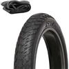 ECOVELO COPERTONE 20 X 4.00 + CAMERA PNEUMATICO CST PER FAT BIKE E-BIKE GOMMA 20'' TIRES PER BICI ELETTRICA FAT