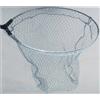 Generico testa per guadino pesca rete maglia larga nylon idrorepellente trota mare fiume cm. 50x45