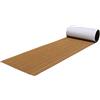 MATTRESS Foglio adesivo in schiuma teak, 6 mm, per barche, yacht, pavimenti in schiuma sintetica, , 240 x 45 cm