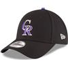 New Era - Cappellino Regolabile Colorado Rockies 9forty - MLB The League - Nero