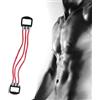 TradeShopOISEART Trade Shop - ESTENSORE Doppia Maniglia Elastico Molla 3 Molle Palestra Sport Fitness Gomma -