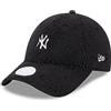 New Era York Yankees MLB Teddy Women Black 9Forty Adjustable Women cap