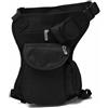 scosao Tattico Marsupio Gamba Moto Marsupio Cosciale Borsello da Gamba con Cintura Regolabile per Ciclismo Trekking Escursioni Sportivo-Black