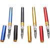 Oniissy 2.4m 1 pz mini canna da pesca portatile penna canna, versione migliorata attrezzatura da pesca a traina, canna da pesca da mare canna da pesca canna da pesca, colore casuale