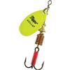 Mepps Cuiller Tournante A Palette Ovale - Mepps Aglia N°1-3,5G - Fluo Chartreuse