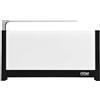 ritter Tostapane Volcano 5 Bianco, 1000 W, Plastica, Acciaio Inossidabile, 2 Scomparti