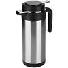 GUSTAR Bollitore elettrico da 1200 ml, bollitore per auto 12 V/24 V, bottiglia di gas caldo isolata, caffettiera isolata, bollitore elettrico portatile per acqua calda, materiali alimentari (oro)