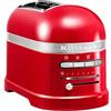 Kitchenaid tostapane - Artisan - Toaster 2 fette con scomparti extra-large e pinze autocentranti - Macchina per Toast con 7 Livelli di Doratura - Retro- Rosso imperiale