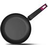 Taurus Best Moments Padella 22 - Padella alluminio forgiato, diametro 22 cm, impugnatura ergonomica, adatta a tutti i tipi di fornelli, rivestimento antiaderente