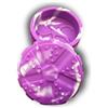 Generico HASHY | GRINDER IN SILICONE PER RESINE | DIVERSI COLORI | (Lilla e Bianco)