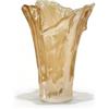 Tammaro Home Vaso in Vetro di Murano Color Miele Modello Vortice by Tammaro Home