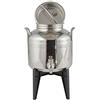SANSONE FUSTO SALDATO LT 3 EUROPA RUBINETTO BIDONE OLIO ACCIAIO INOX 18/10