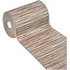 emmevi Tappeto Cucina Bordato Assorbente Tessitura Piatta Multiuso Bagno Camera Stile Bamboo 52X140 BEIGE