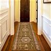Mazovia Tappeto per Corridoio - Passatoia Corridoio Orientale - Tapis Salon, Chambre, Cuisine e Corridoio - Certifié Oeko-Tex - Tapis de Couloir au Metre - Verde - 60x100 cm