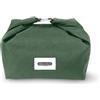 Black + BLUM LBB010 - Borsa porta pranzo, verde oliva, in poliestere PET riciclato, 6700 ml