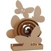 Arti & Mestieri PORTAZAMPIRONE FARFALLE BEIGE