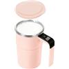 Generic Miscelazione Automatica - 380 Ml, Utensile per bere Automobile, Novità Smart Cup | Elettrico Per Bevande Calde Cacao Tè Cucina Ufficio Casa Bar Regalo Uomo Donna Compleanno Natale