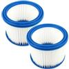 Zilimontt Filtro rotondo di ricambio | Per Bosch GAS 20L SFC, GAS 1200 L | 2607432024 | Elemento filtrante HEPA per aspirapolvere industriale serie GAS (2 pezzi)