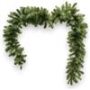 KORAT Ghirlanda Natalizia Verde LUSSO Folta 270 cm x 30 cm in PVC Tralcio Decorativo Realistico Interni ed Esterni, Camino, Porta, Scala, Vetrina Ramo Artificiale Flessibile per Addobbi di Natale