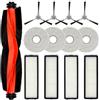 HUTRADE Kit Accessori di Ricambio per Robot Aspirapolvere Xiaomi S20+ / S20 Plus | 13 pezzi: 1 spazzola principale, 4 spazzole laterali, 4 filtri HEPA e 4 panni per mocio