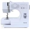 PRIXTON Macchina da cucire P115, 14 punti diversi, 2 velocità, cassetto per accessori, lampada e pedale inclusi
