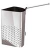 G.T. INOX SET 4 SPICCHI COLAPASTA PROFESSIONALE con manico in ACCIAIO INOX AISI 304 (per pentola ø 40 cm) (4) - ATTENZIONE LE NORMALI PENTOLE DI CASA SONO ø 28-30, LO SPICCHIO NON E' ADATTO.