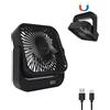 STRUGGANT Ventilatore portatile per cabina di navi da crociera, approvato da navi da crociera, ventilatore da scrivania con base magnetica per soffitti e pareti della cabina, ricaricabile tramite USB