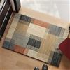 Odot Zerbino Antiscivolo,Zerbino Ingresso Esterno Fondo in Gomma, Nordico Colorato Tappeto Luffa in PVC Interno Esterno,Tappeto Ingresso Interno Lavabile per Terrazza Corridoio (Azzurro,60x90cm)